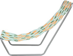 2 db összecsukható strandnyugágy szett SAND PINEAPPLE, színes
