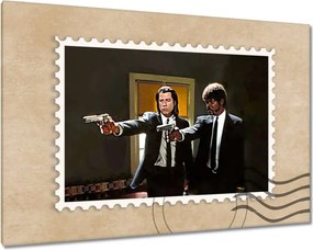 Vászonkép 90x60 Samuel Jackson és Travolta