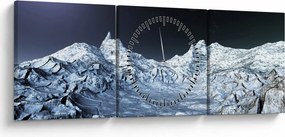 A világűr képe (órával) (90x30 cm)