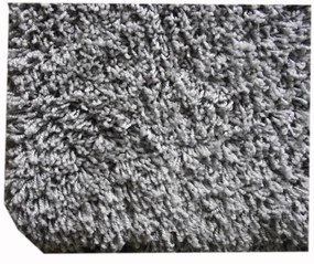 Csillogó szürke shaggy Szőnyeg 80 x 300 cm