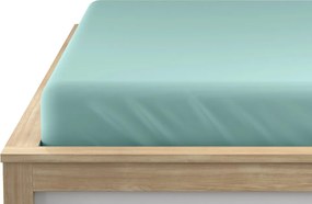 Jersey lepedő EXCLUSIVE mentol 180x200 cm, 100% pamut