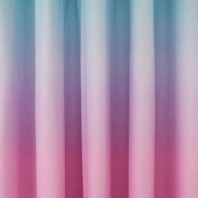 Rózsaszín-lila gyerek függöny 2 db-os 168x183 cm Ombre Rainbow Clouds – Catherine Lansfield