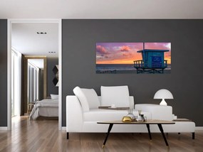 Kép a Santa Monicai strandtól (120x50 cm)