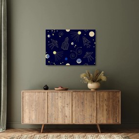 Üveg kép - Univerzum (70x50 cm)