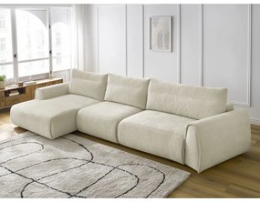 Bézs sarokkanapé Aden – Bobochic Paris