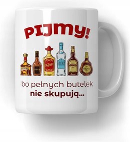 Bögre Iszunk! Tele Palackokkal Nem Vásárolnak Vicces Ajándék 18-99