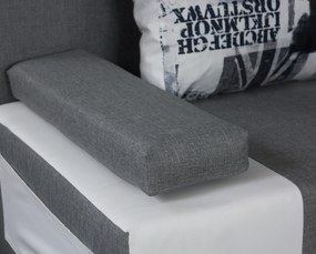 Háromszemélyes kanapé Raggo (piros + fekete). Akció -17%. 1030855
