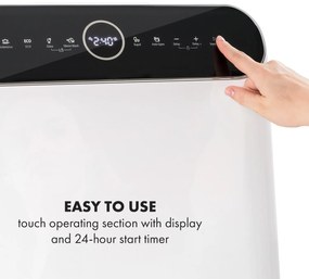 Klarstein Oceana, mosogatógép, 860 W, F energiahatékonysági osztály, szabadon álló, beépítés nélkül, fehér