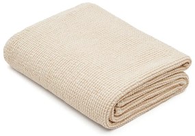 Bézs pamut ágytakaró 180x260 cm Senara – Kave Home
