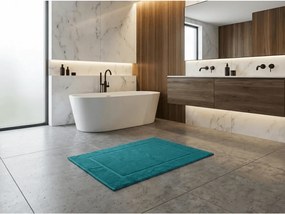 Hotel azúrkék fürdőszobaszőnyeg 750g/m2