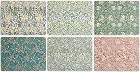 Parafa Alátét Pimpernel Közepes William Morris Különböző Kpl 6 db