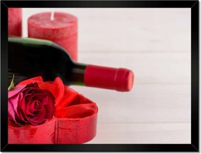 Poszterek keretben 40x30 Nőnap Ajándék Love