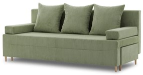 Fireze kanapé, kordbársony, zöld