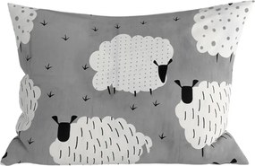 Polipamut párnahuzat SHEEP POLY 50x70 cm, szürke