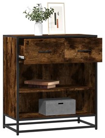 komód füstölt tölgy 68x35x76 cm Gépelt fa