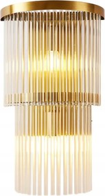 Cascada kristály fali lámpa arany 40cm