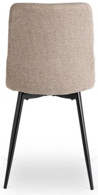 Bézs Szövet Étkezőszék. ROBIN 2