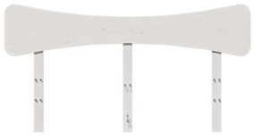 fehér tömör fenyőfa fejtámla 160 cm