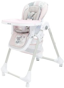 Baby Mix Infant gyerek etetőszék, rózsaszín