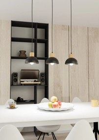 Emibig modern függeszték seco fekete emi1393/3