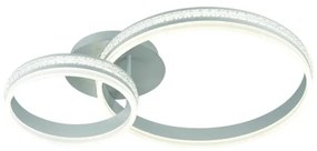 LED Dimmelhető felületre szerelhető csillár LED/110W/230V 3000-6500K + távirányítás