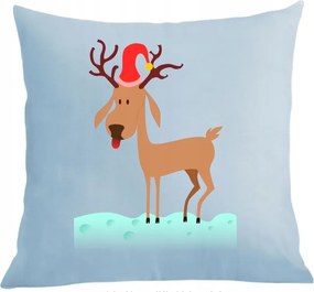 Párna+párnahuzat Rénszarvas Karácsonyi ajándék