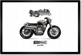Poszterek keretben 60x40 Motorkerékpár Antik Vintage