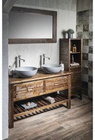 Sapho - FORMIGO ráépíthető mosdó átm. 39 cm beton/matt szürke