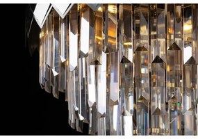 Csillár rúdon CARISMA 9xE14/40W/230V matt króm