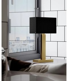 ByRydens 4002680-6512 - PRIME asztali lámpa 1xE27/5W/230V fekete/arany