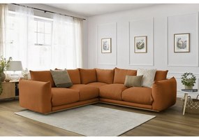 Narancssárga sarokkanapé Ernest – Bobochic Paris