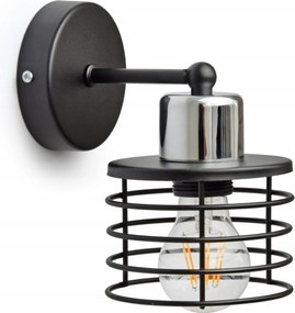 Fali lámpa Loft Led Vigo Króm E27