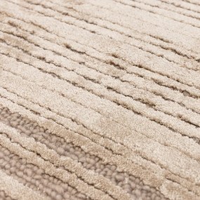 Bézs kézi szövésű gyapjúkeverék szőnyeg 200x290 cm Henley Sand – Asiatic Carpets