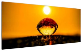 Egy üvegcsepp képe (120x50 cm)