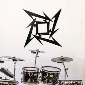 DUBLEZ | Fa szimbólum - Metallica Ninja Star