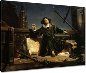 Vászonkép 80x60 Csillagász Kopernikusz Beszélgetés