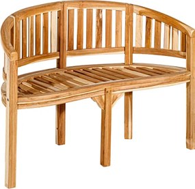 Teakfa kerti pad 2 személyes 120 cm