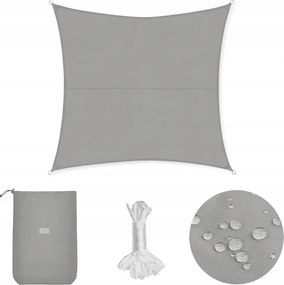 Kerti Napvitorla 300 x 300 CM Szürke Sekey
