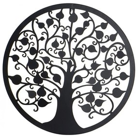 Fém Fali dekoráció életfa motívum 40 cm