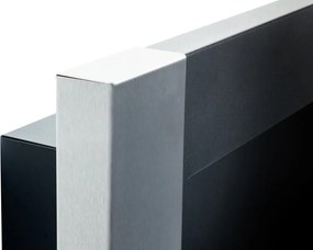 Easy XL Open Nemesacél Vertikal biokandalló  (40 x 140 x 12 cm)