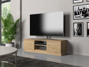 Aldabra RTV120 TV állvány, 120x36x40 cm, tölgy