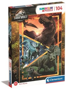 Jurassic World Beasts of the Past 104 db-os puzzle Clementoni