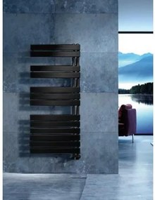 AREZZO design HORIZONT BLACK 1355x550 törölközőszárítós radiátor AR-HB13555