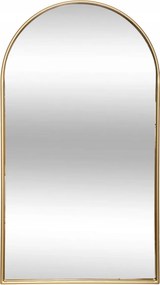 Fali Tükör Nagy Arany Dekoratív Glamour Ív Falra 60 X 106 CM