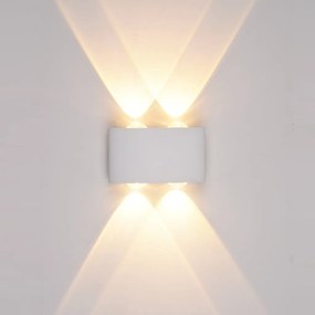ITALUX PL-261W GILBERO Modern Kültéri Fali Lámpa Fehér LED IP54