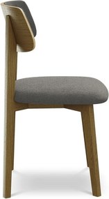 Szürke tömörfa étkezőszék Niu – Makamii