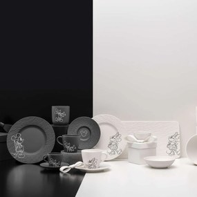 Manufacture Rock blanc reggelizőkészlet - Mickey egér, 4 darabos - Villeroy & Boch
