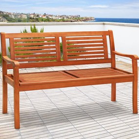 Deuba Kerti pad 120 cm - eukaliptusz
