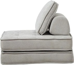 CALMERO kinyitható, multifunkciós kanapé – világosszürke