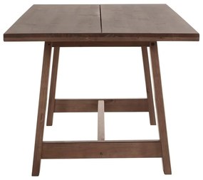 Barna borovi fenyő étkezőasztal 90x160 cm Derby – Støraa